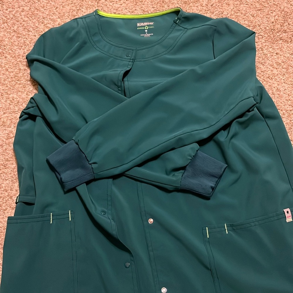 Green Scrub Jacket